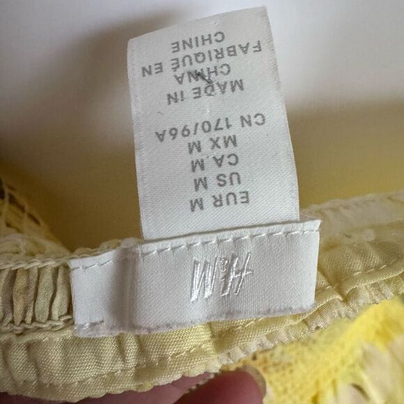 Zara Sunflower Print Two Piece Dress With Ruffles Size M - Picture 6 of 7